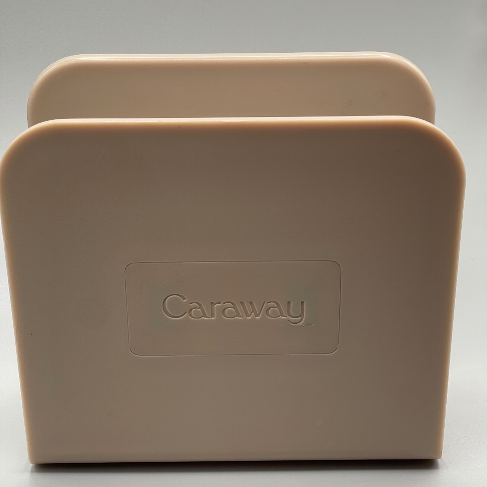 Caraway‎ Magnetic Pot Pan Lid Holder Organizer Storage Divider Beige